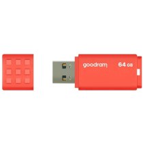 Флеш-пам'ять 64Gb Goodram USB 3.0, помаранчевий