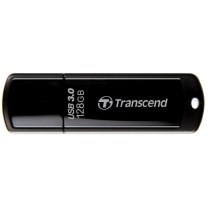 Флеш-пам'ять 128Gb Transcend USB 3.0, чорний