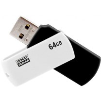 Флеш-пам'ять 64Gb Goodram USB 2.0, чорний, білий