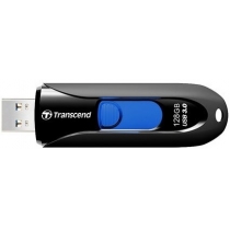 Флеш-пам'ять 128Gb Transcend USB 3.0, чорний