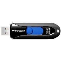 Флеш-пам'ять 128Gb Transcend USB 3.0, чорний