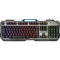 Клавіатура Defender Assault GK-350L Metal RU,RGB,19 Anti-Ghost