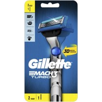 Бритва Gillette Mach3 Turbo 3D c 2 cмена касетами