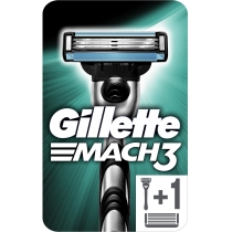 Бритва Gillette Mach 3 з 2 змінними картриджами