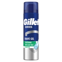 Гель для гоління Gillette Series Sensitive Skin для чутливої ??шкіри 200 мл