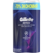 Піна для гоління Gillette Series Sensitive Skin для чутливої ??шкіри 250 мл, 2 шт