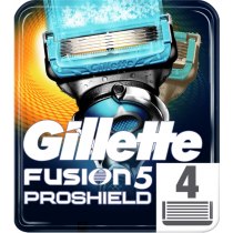 Сменные Кассеты Для Мужской Бритвы Gillette Fusion5 ProShield Chill, 4 шт.