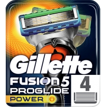 Змінні картриджі для гоління Gillette Fusion5 ProGlide Power, 4 шт.