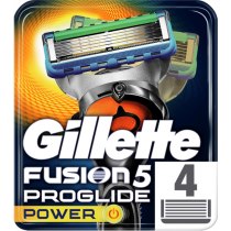 Змінні картриджі для гоління Gillette Fusion5 ProGlide Power, 4 шт.