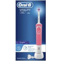 Електрична Зубна щітка Oral-B D100 Vitality 3DWhite Рожева