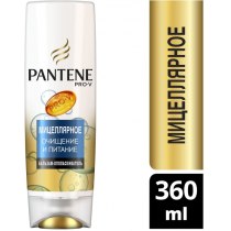 Бальзам-ополіскувач Pantene Pro-V Міцелярне очищення та живлення 360 мл