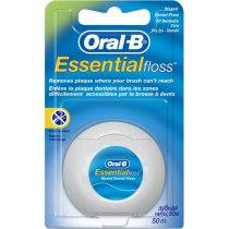 Зубна нитка Oral-B Essential floss Waxed м'ятна, 50м