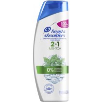 Шампунь і бальзам-ополіскувач 2 в 1 проти лупи Head & Shoulders Ментол 600 мл