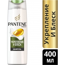 Шампунь для волосся Pantene Pro-V Злиття з природою Зміцнення і Блиск 400 мл