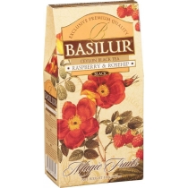Чай чорний Basilur з малиною і шипшиною 100г