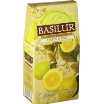 Чай чорний Basilur з лаймом і лимоном 100г
