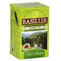 Чай зелений Basilur Four Seasons з полуницею 20 шт х 1,5г