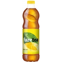 Чай холодний Fuze tea чорний зі смаком лимона, 1,5л