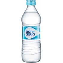 Вода BonAqua негазована 0,33 скло