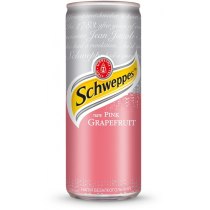 Напій Schweppes рожевий грейпфрут 0.33 л ж/б