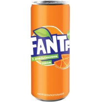 Напій Fanta Апельсин 0,33 л ж/б