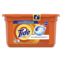 Капсули для прання Tide Все-в-1 Альпійська свіжість 12 шт