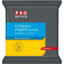 Серветки ТМ PRO service, всікоза,  30х38 см 10 шт