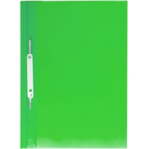Папка-швидкозшивач А4 Economix Simple без перфорації, фактура "глянець", зелена