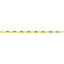 Олівець чорнографітний HB пастельний жовтий з кристалом
