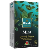 Чай чорний пакетований Dilmah М'ята 20шт х 1,5г