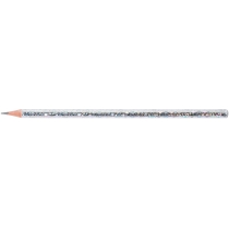 Олівець чорнографітний ECONOMIX DISCO HB корпус металік з блистками, загострений
