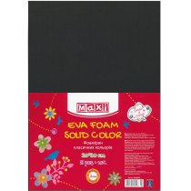 Фоамиран на клейкой основе, 20х30 см, 2 мм, черный