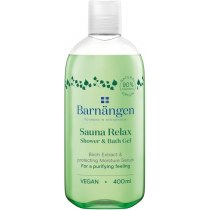 Гель для душа Barnangen Sauna Relax с экстрактом березы для жирной и комбинированой кожи 400 мл