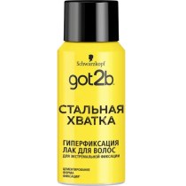 Лак для волосся got2b glued mini, фіксація 6, 100 мл