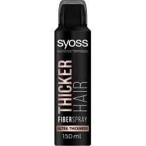 Спрей для потовщення волосся Syoss Thicker Hair з технологією Fiber 150 мл