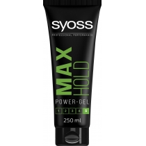Гель для волосся SYOSS Max Hold Максимальна фіксація 5 250 мл