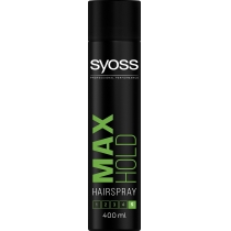 Лак для волосся SYOSS Max Hold Максимальна фіксація 5 400 мл