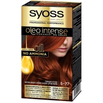 Фарба для волосся без аміаку SYOSS Oleo Intense 5-77 Глянцева бронза 115 мл