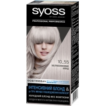 Стійка фарба для волосся SYOSS SalonPlex  10-55 Ультраплатиновий Блонд 115 мл
