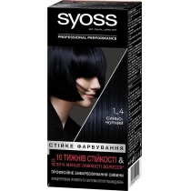 Стійка фарба для волосся SYOSS SalonPlex  1-4 Синьо-чорний 115 мл