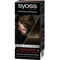 Стійка фарба для волосся SYOSS SalonPlex  4-1 Каштановий 115 мл