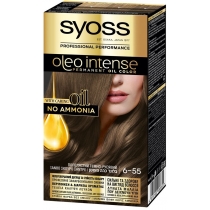 Фарба для волосся без аміаку SYOSS Oleo Intense 6-55 Попелястий темно-русявий 115 мл