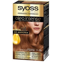 Фарба для волосся без аміаку SYOSS Oleo Intense 7-70 Золоте Манго 115 мл