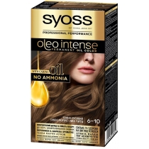 Фарба для волосся без аміаку SYOSS Oleo Intense 6-10 Темно-Русявий 115 мл