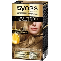 Фарба для волосся без аміаку SYOSS Oleo Intense 7-10 Натуральний світло-русявий 115 мл