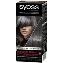 Стійка фарба для волосся SYOSS 4-15 Димчастий хром 115 мл