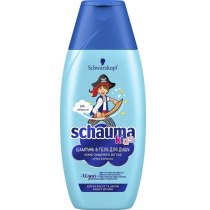 Шампунь-гель Schauma Kids для мальчиков без слез и спутывания 250 мл