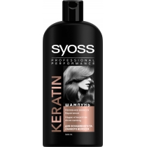 Шампунь SYOSS Keratin Hair Perfection для ослабленого і ламкого волосся 500 мл