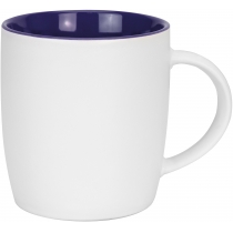 Чашка керамічна Optima promo FIESTA 320 м, біло-синя