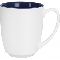 Чашка керамічна Optima promo ADELAIDA 350 мл, біло-синя